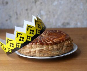 Galette des Rois à la frangipane / photo par Mathieu de Sémélé