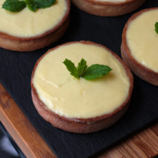 Tarte citron menthe