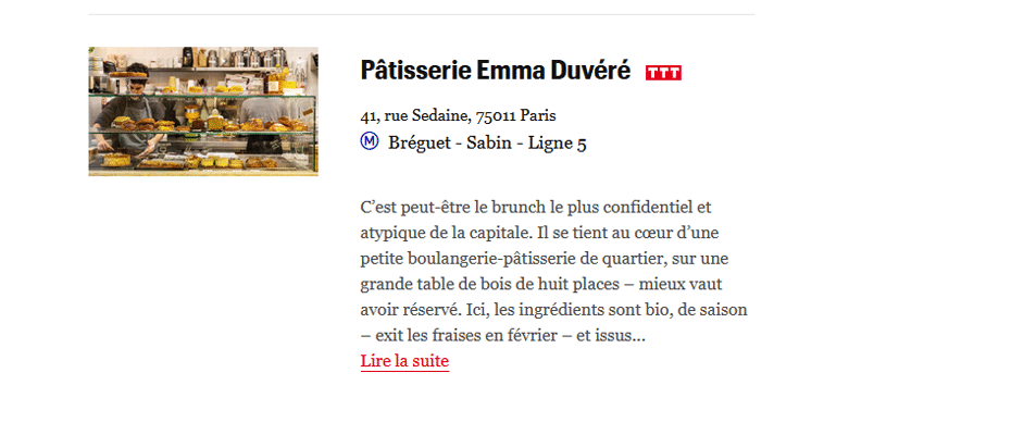 Emma Duvéré Télérama