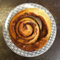 Brioche roulée à la cannelle