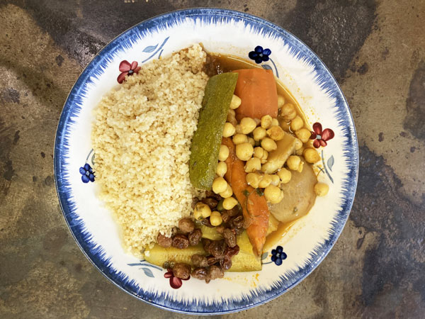 couscous végétarien