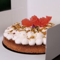 Tarte pistache pamplemousse - Emma Duvéré