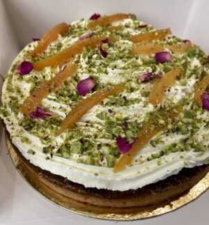 Tarte pistache pamplemousse - Emma Duvéré