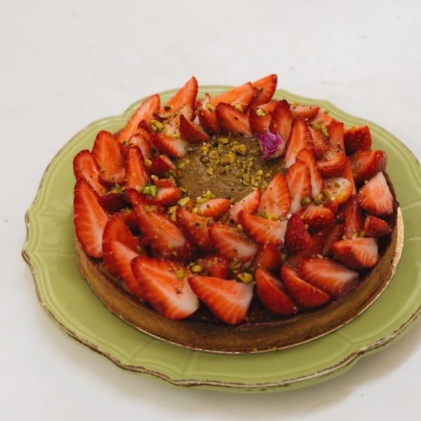 tarte aux fraises - emma duvéré - photo (c) charlotte bron
