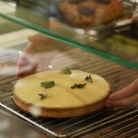 Tarte citron menthe - photo Elise Augustynen